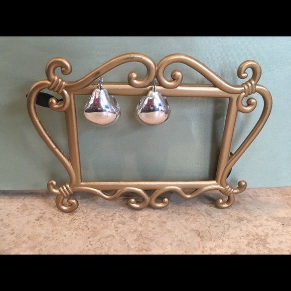 Silver Drop Earrings - Picture 1 of 3